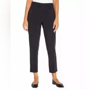 Banana Republic Women's Tapered Pull-On Pants, Black, Size 12 New